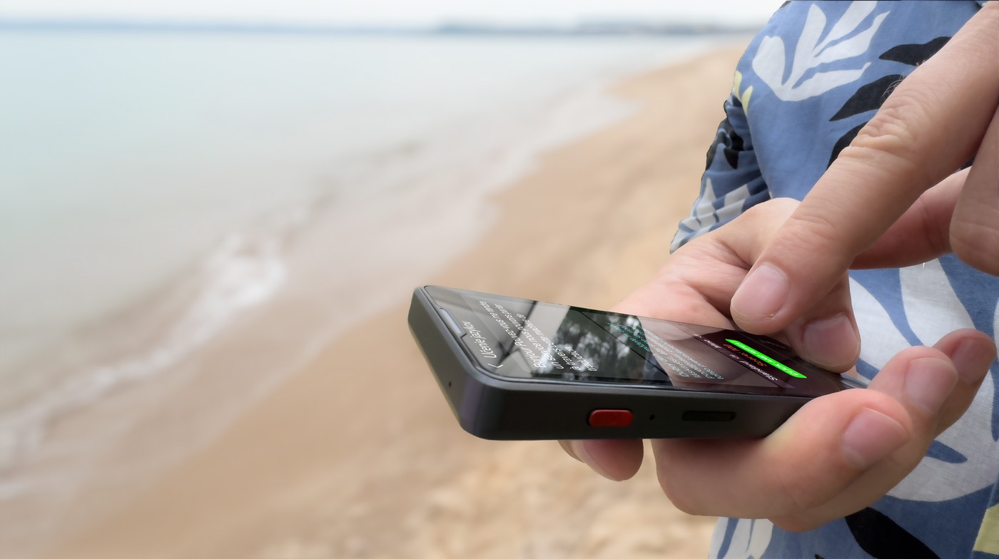 tlumočník přenosný do kapsy online offline s sebou langie s3